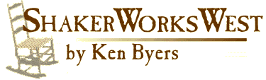 Shaker Works West by Ken Byers Logo